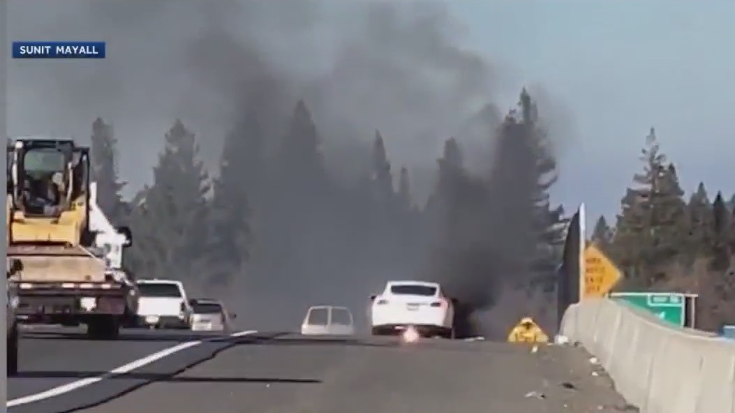 Siblings describe Tesla spontaneously combusting in Sacramento